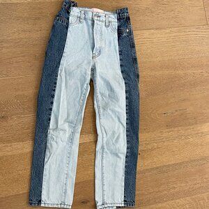Revice 2-Tone Jeans - Button Fly - Size 25